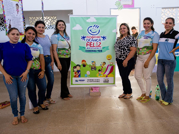 O Programa Criança Feliz, faz ação na Creche Sinhá Nunes, promovendo a alegria da criançada!