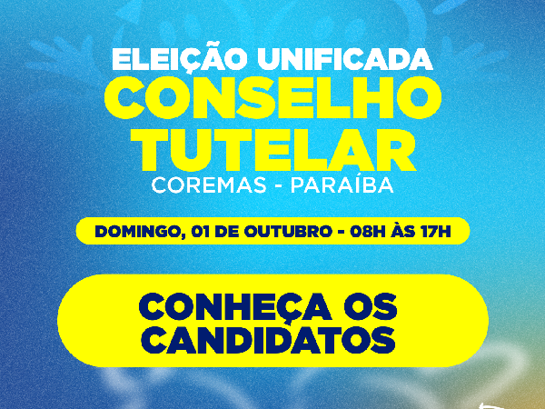 Conheça os candidatos ao Conselho Tutelar de Coremas